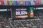 世界杯揭幕战现场观众人数:80824人!